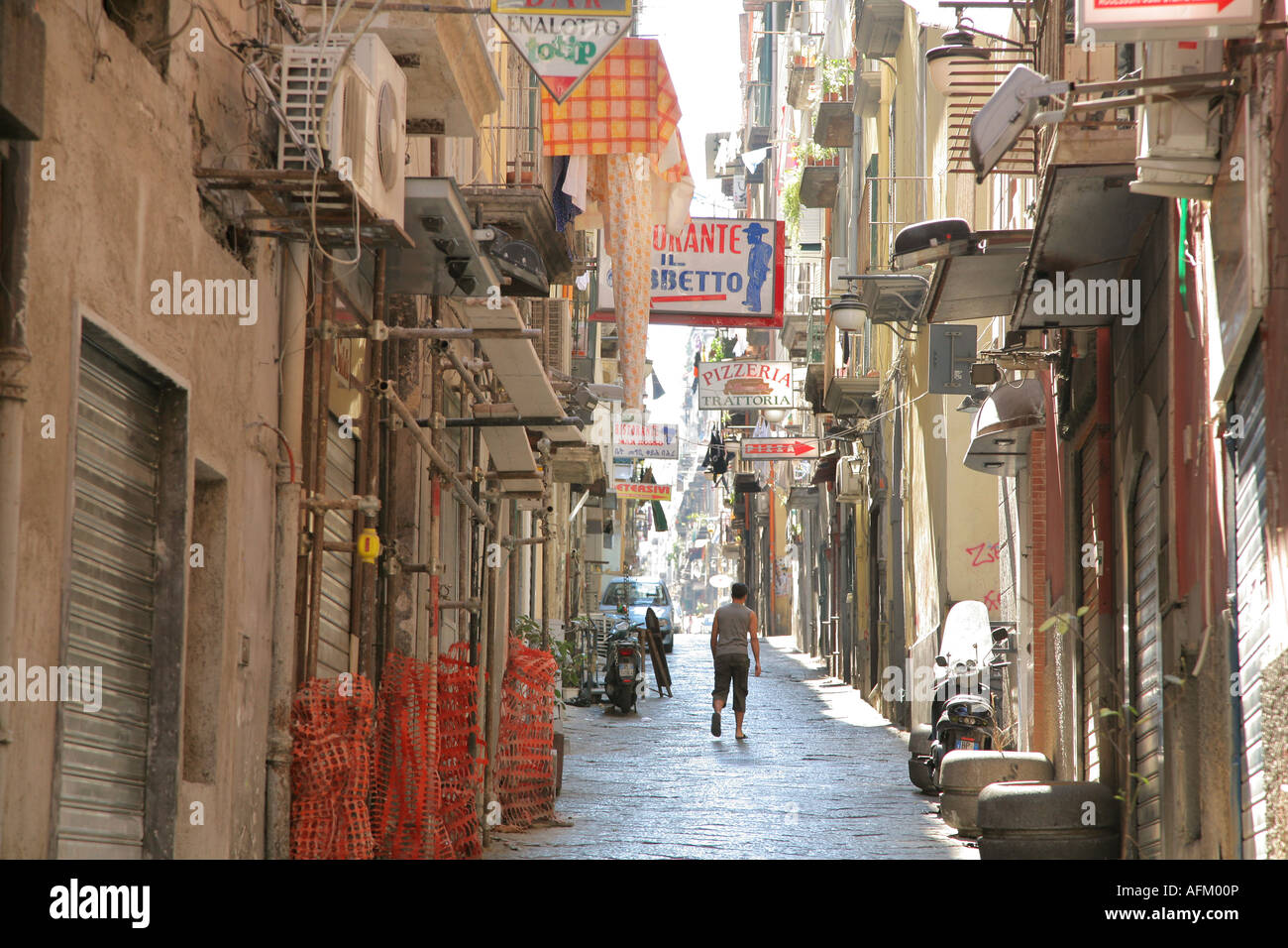Quartiere Spagnoli Napoli Italia Foto Stock