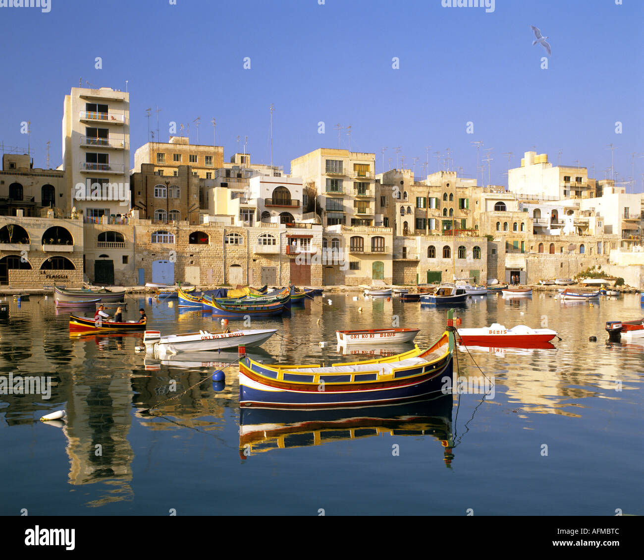 MT - MALTA: Porto di Spinola a St. Julian's. Foto Stock
