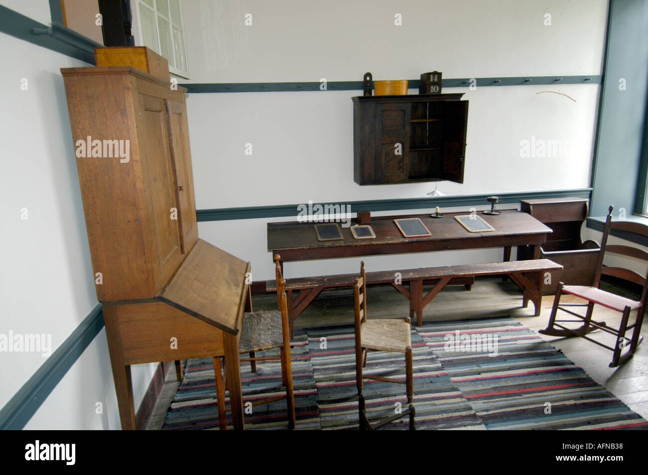 Shaker storico borgo di Colle Ameno Kentucky KY Foto Stock