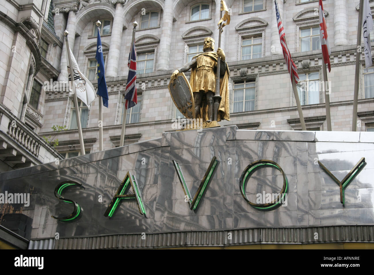 Savoy Hotel, Londra Foto Stock