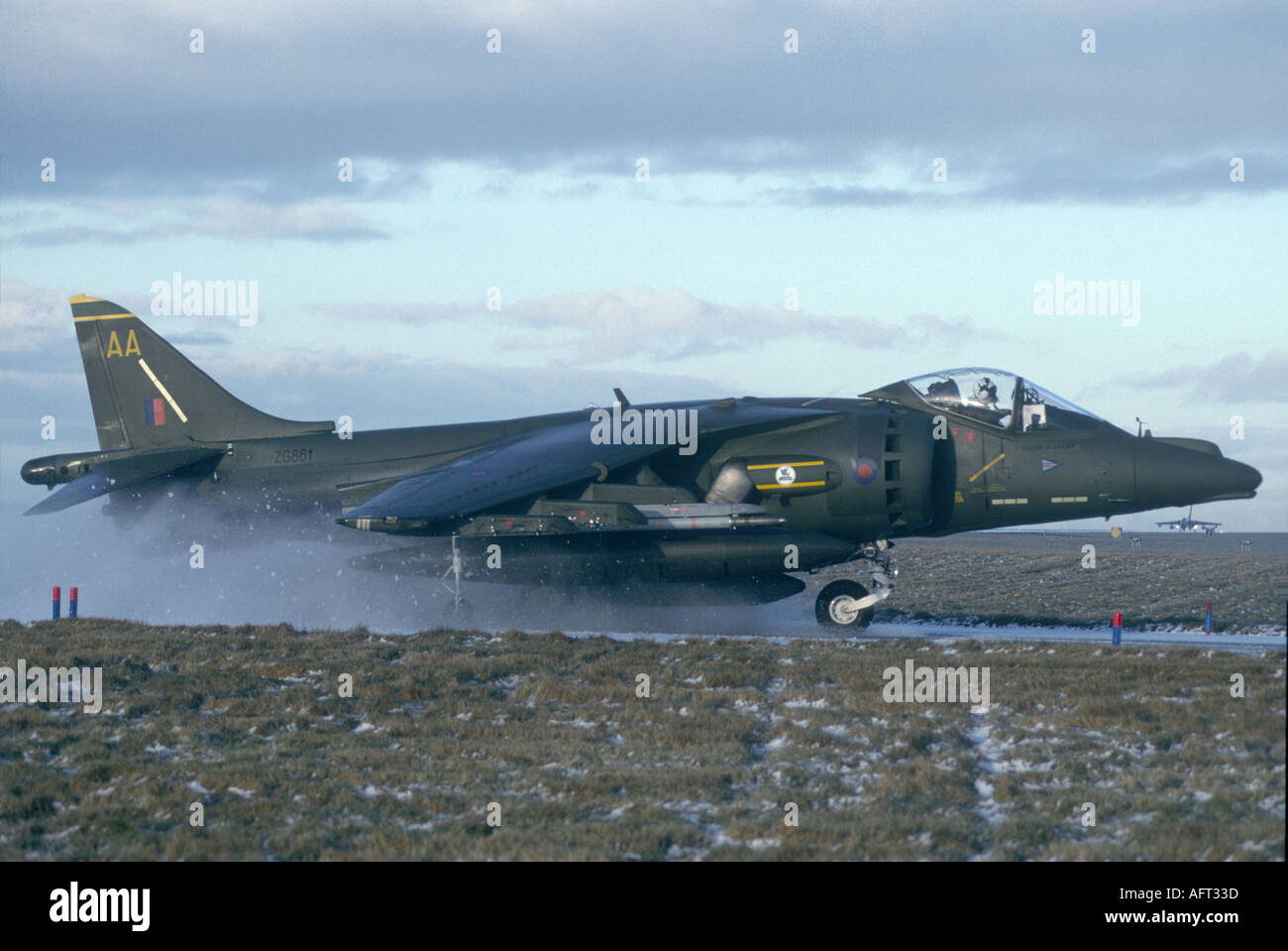 Harrier GR7 Jump Jet attacco di terra Reconnisance sorveglianza aeromobili. GAV 2019-59 Foto Stock