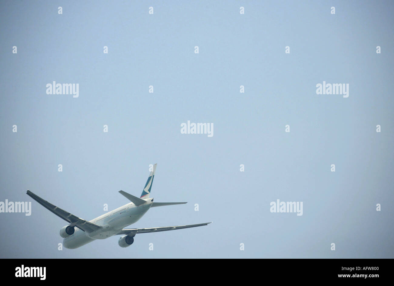 La compagnia aerea di Hong Kong Cathay Pacific Foto Stock