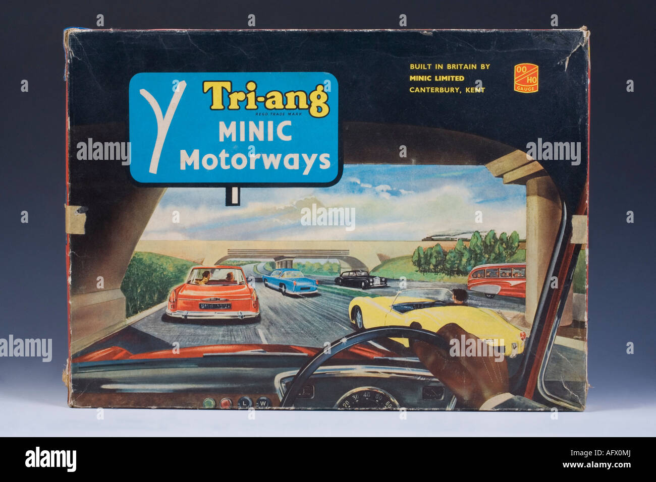 Tri-ang Minic Autostrade M1511 Veicolo Commerciale impostare prodotta nel 1962 Foto Stock