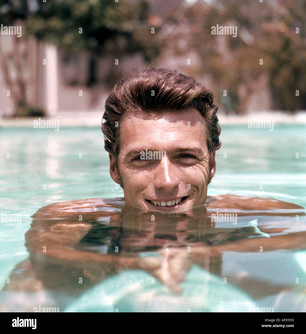 CLINT EASTWOOD - attore statunitense circa 1962 Foto Stock