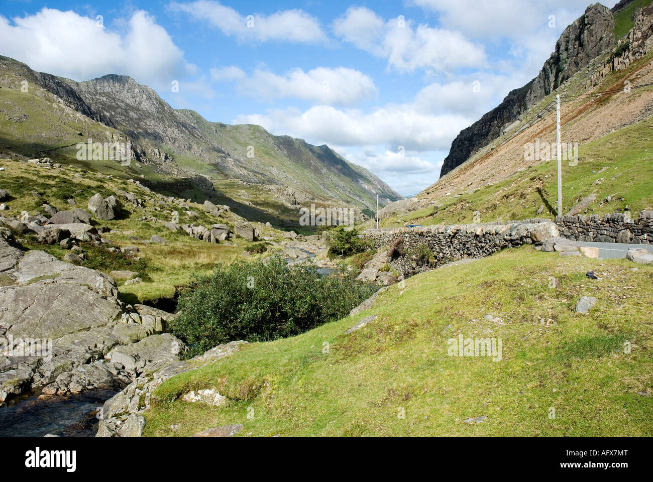 Di Llanberis Foto Stock