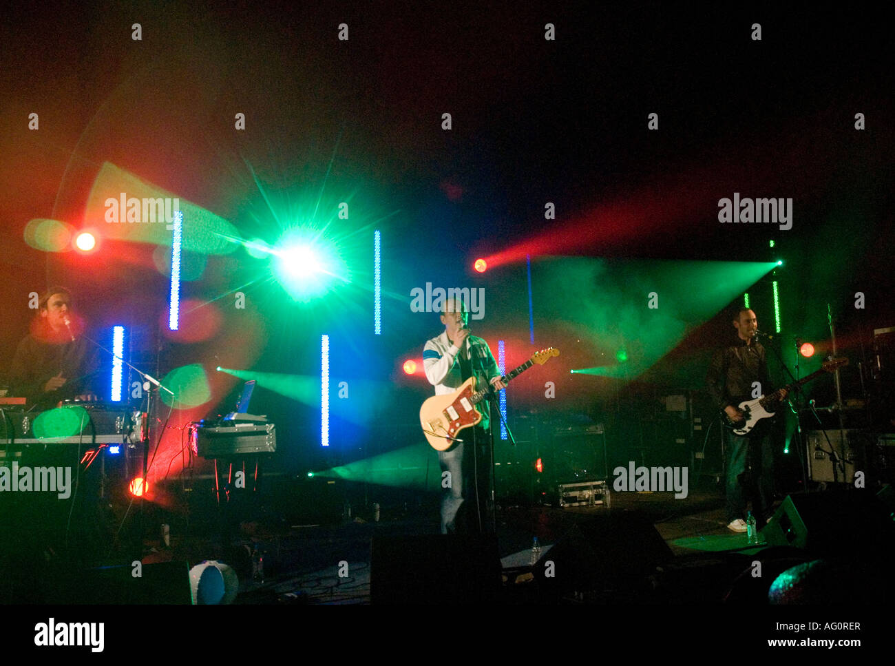 Fujiya Miyagi eseguire live Foto Stock