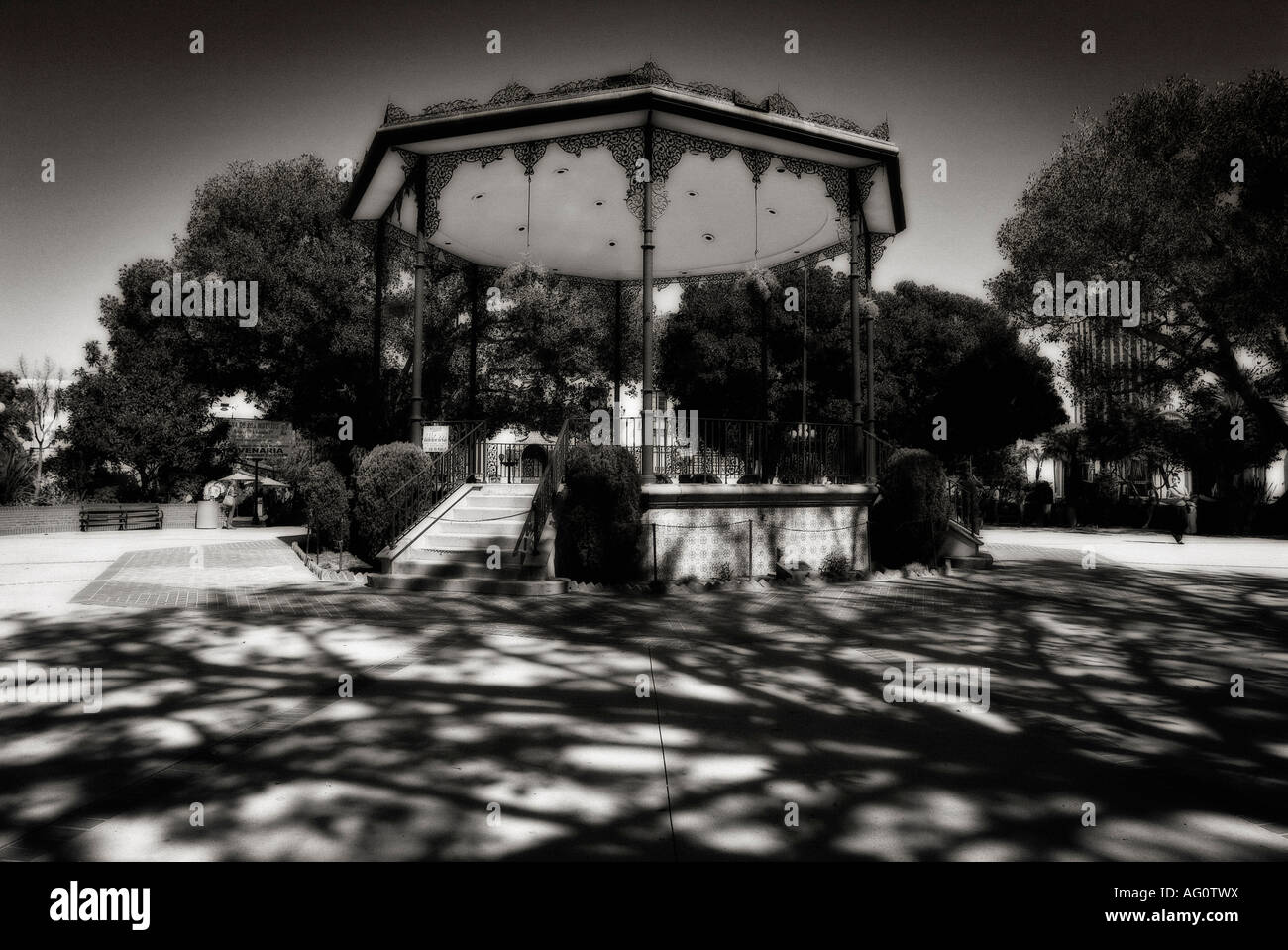La Placita Olvera. Olvera Street zona. Los Angeles downtown. In California. Stati Uniti d'America Foto Stock