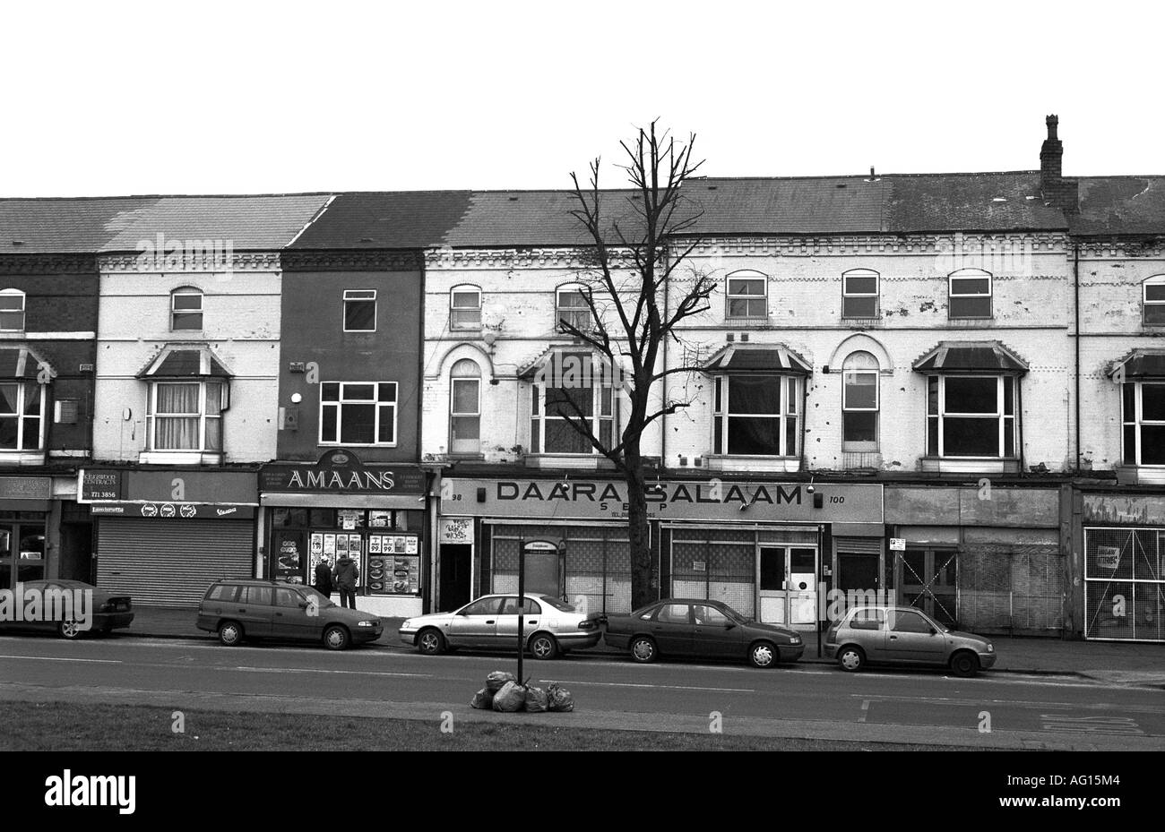 Stratford Road, Sparkbrook, Birmingham, West Midlands, England, Regno Unito Foto Stock