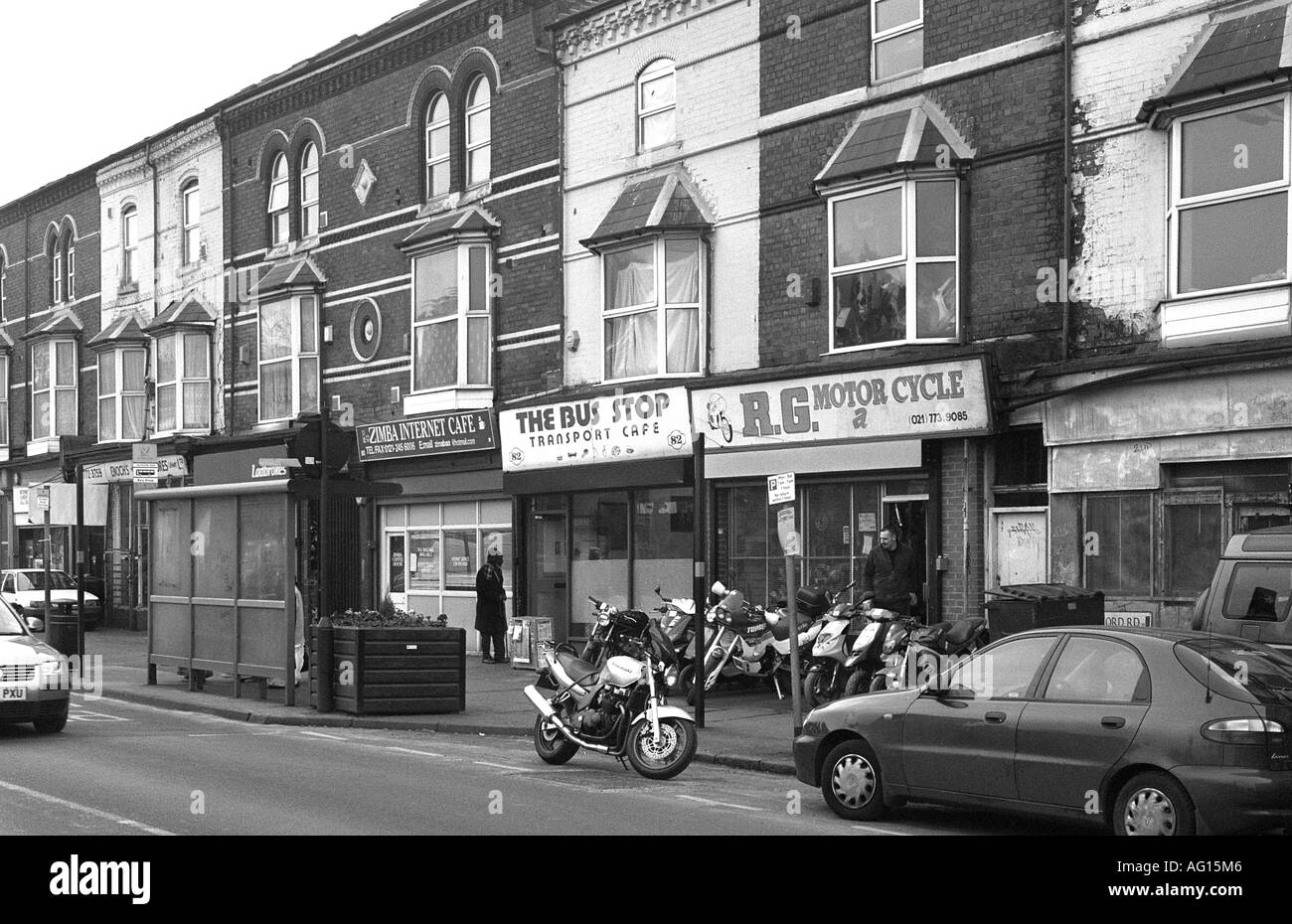 Stratford Road, Sparkbrook, Birmingham, West Midlands, England, Regno Unito Foto Stock