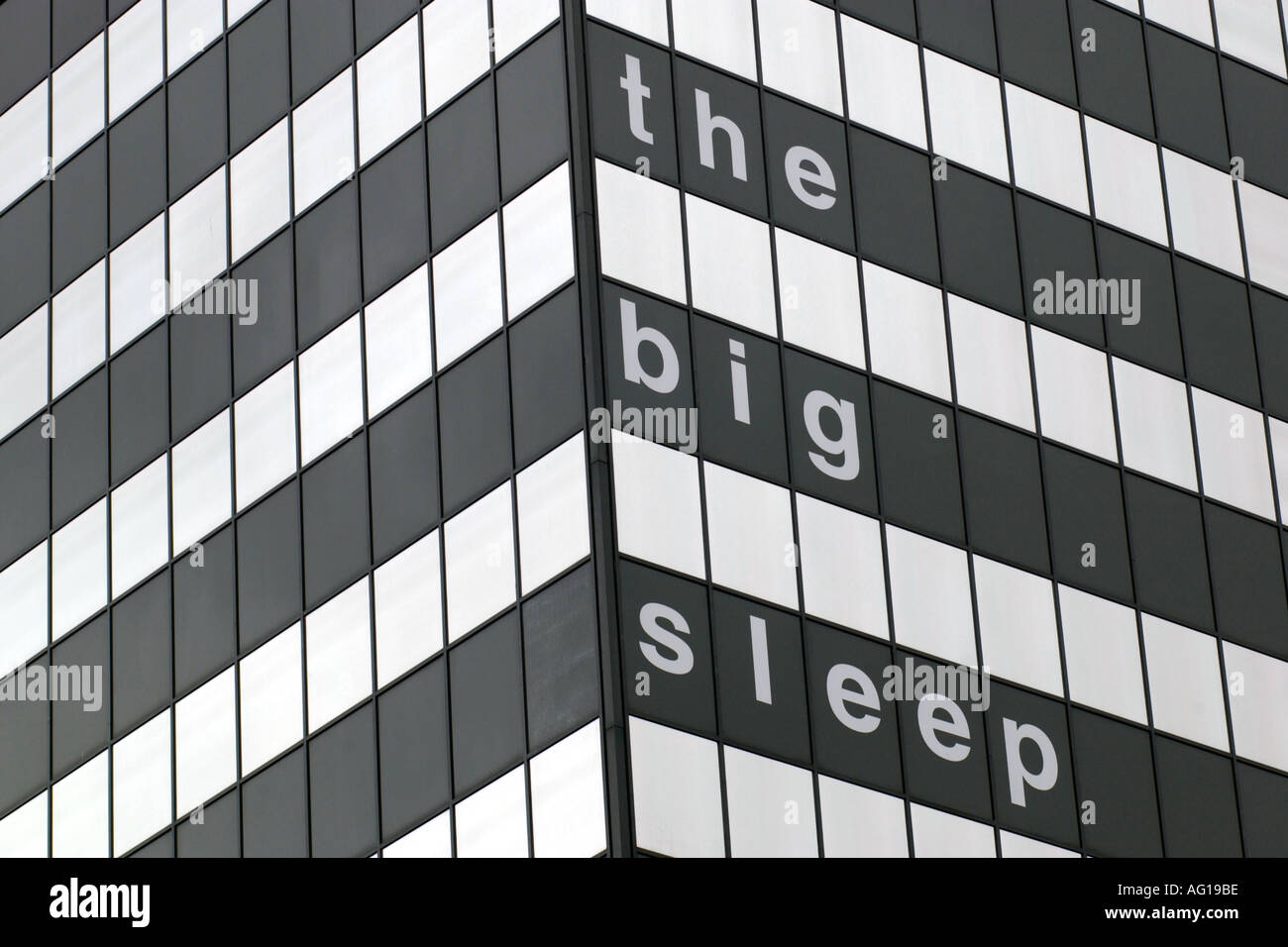 The Big Sleep Hotel Cardiff City Centre South Wales UK Foto Stock