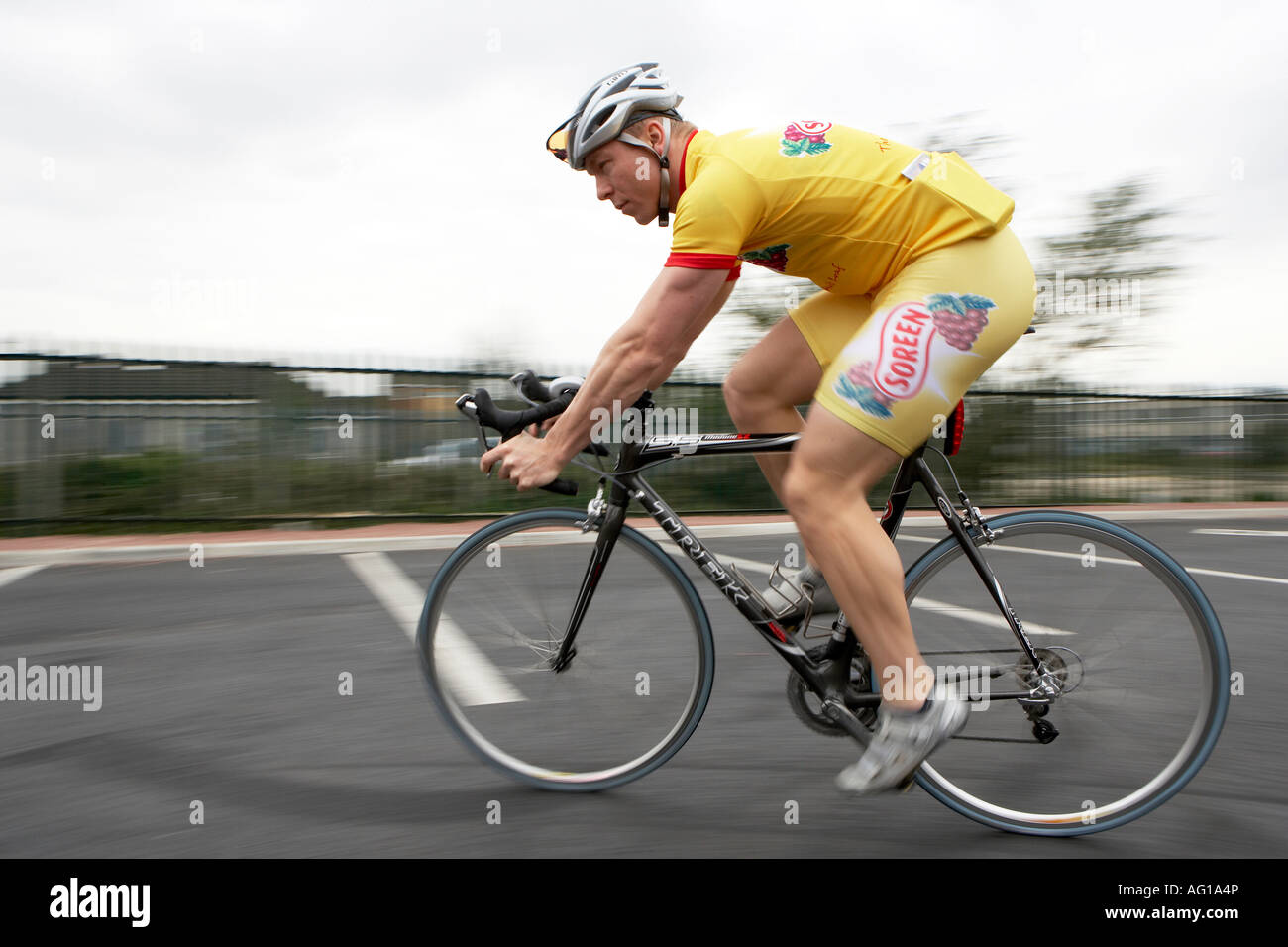 Mondo olimpico e campione del Commonwealth via rider Chris Hoy Foto Stock