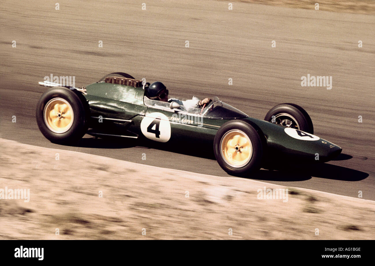 Clark, Jim, 4.3.1936 - 7.4.1967, atleta britannico (automobilista), gara di Formula uno, Zandvoort, Olanda, 1963, Foto Stock