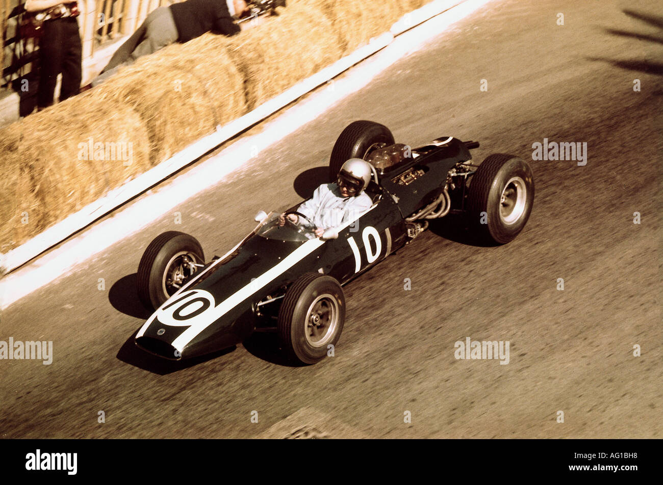 McLaren, Bruce, 30.8.1937 - 2.6.1970, atleta neozelandese, (automobilista), formula uno gara, Monte Carlo, Monaco, 1964, Foto Stock