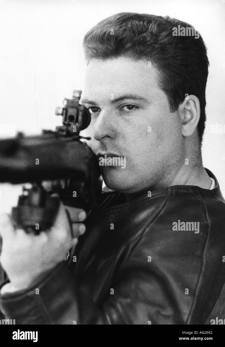 Zähringer, Klaus, * 17.10.1939, atleta tedesco (sparatutto), Campionato del mondo a Phoenix, Arizona, Stati Uniti, 1970, Foto Stock