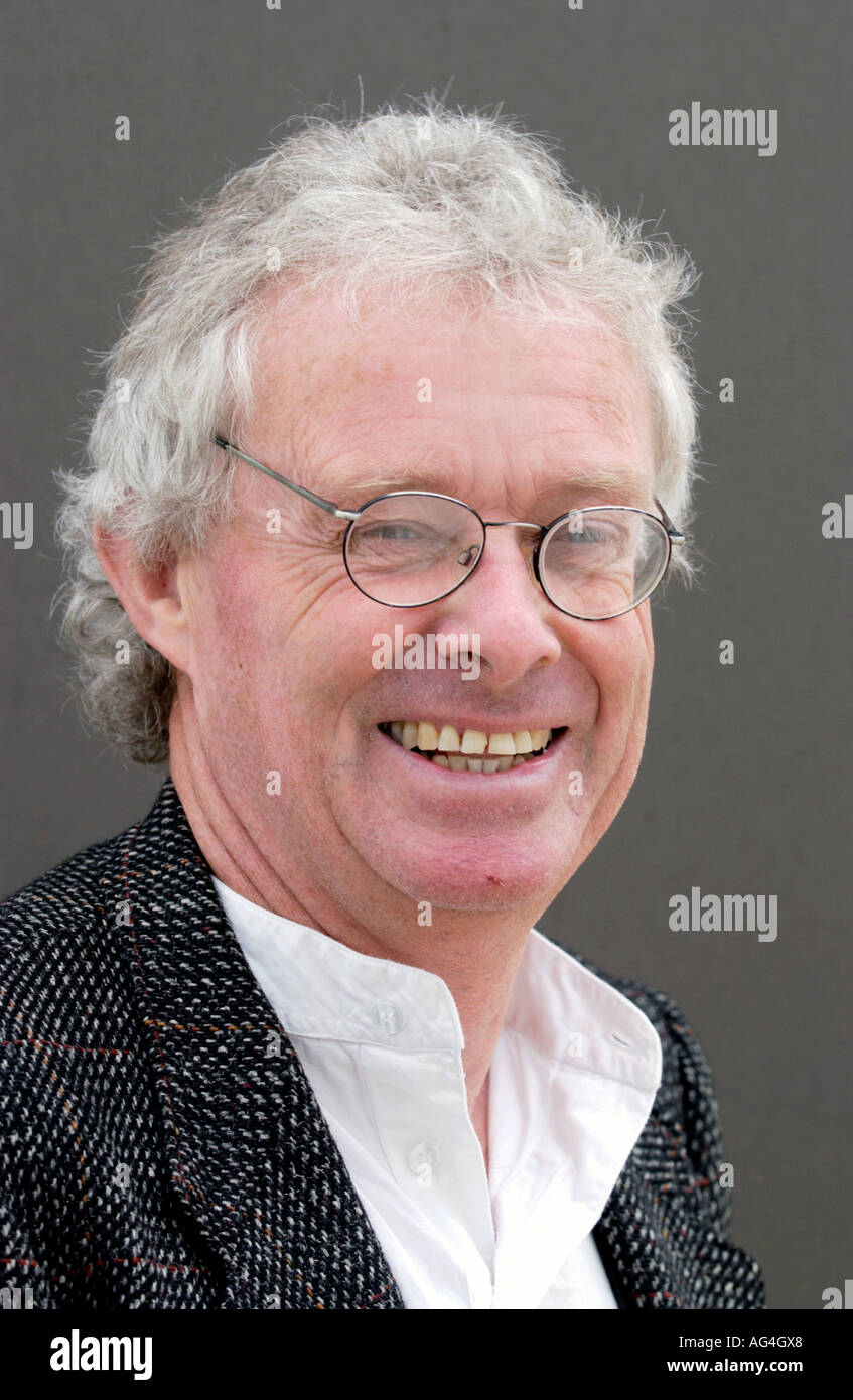 Spagna in base British agricoltore, pastore e autore Chris Stewart raffigurato a Hay Festival 2006 Hay on Wye Powys Wales UK Foto Stock