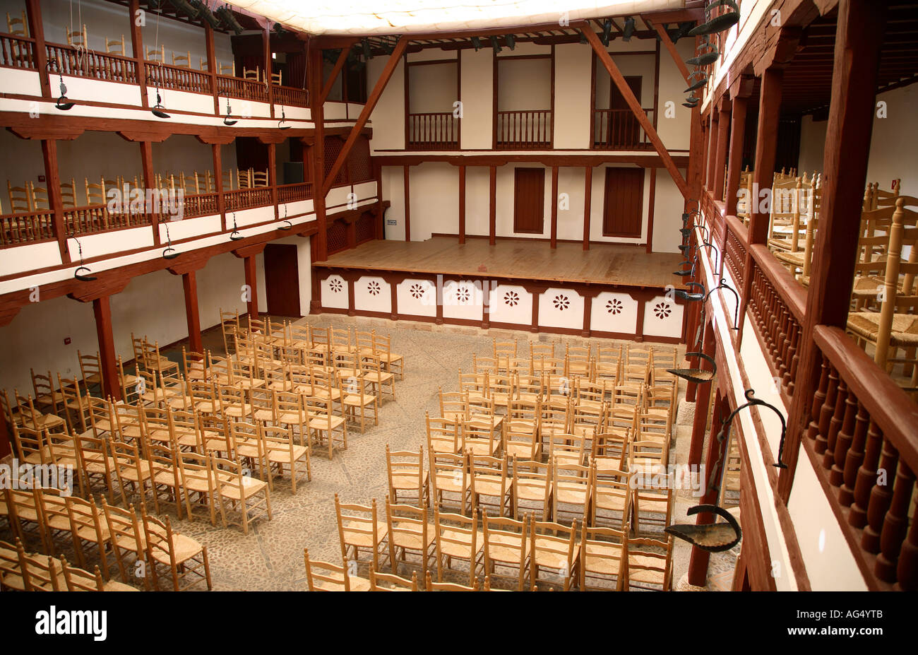 Corral De Comedias Theatre Almagro Ciudad Real Castilla La Mancha In Spagna Foto Stock Alamy