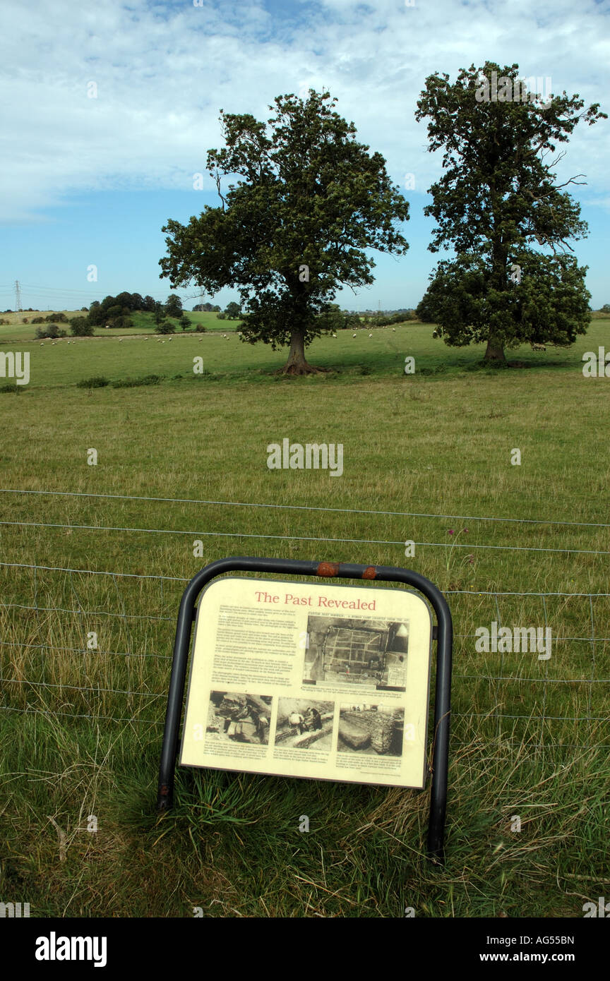 Sito di Venta Icenorum città Romana al di fuori di Norwich, Norfolk, Regno Unito Foto Stock