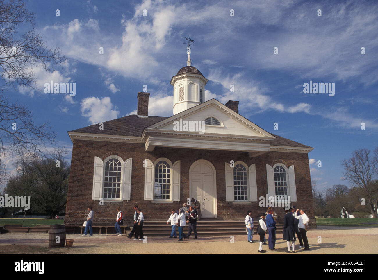 AJ15193, Colonial Williamsburg, VA, Virginia, Williamsburg Foto Stock