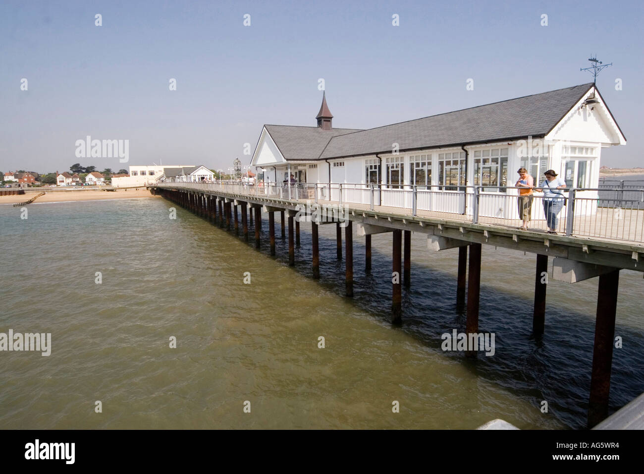 Southwold pier suffolk Foto Stock