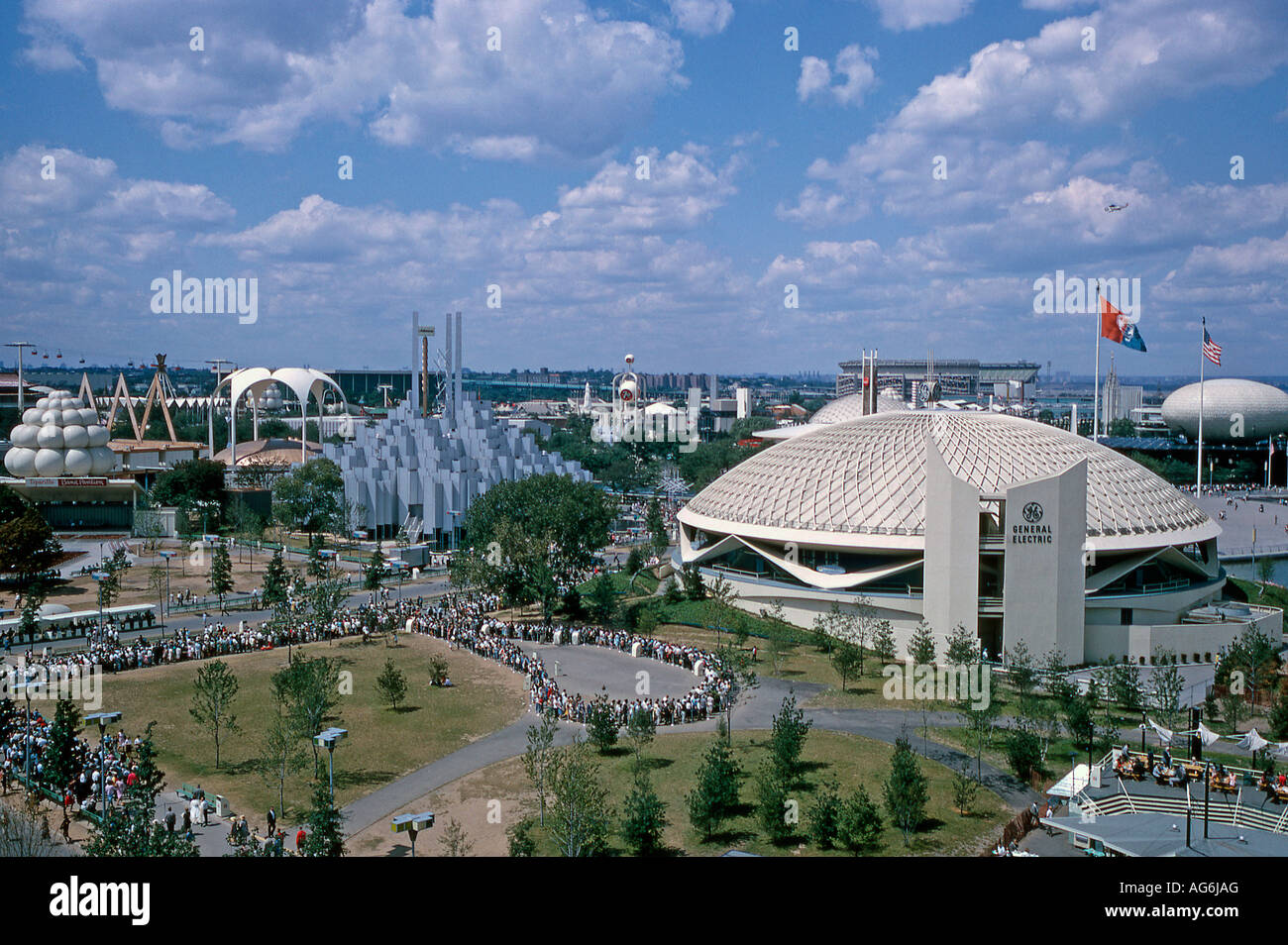 Alla fiera mondiale di New York, 1964-1965 Foto Stock