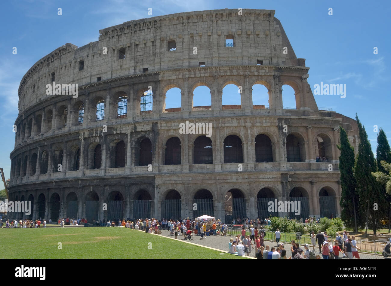 Colosseo Roma Italia Foto Stock