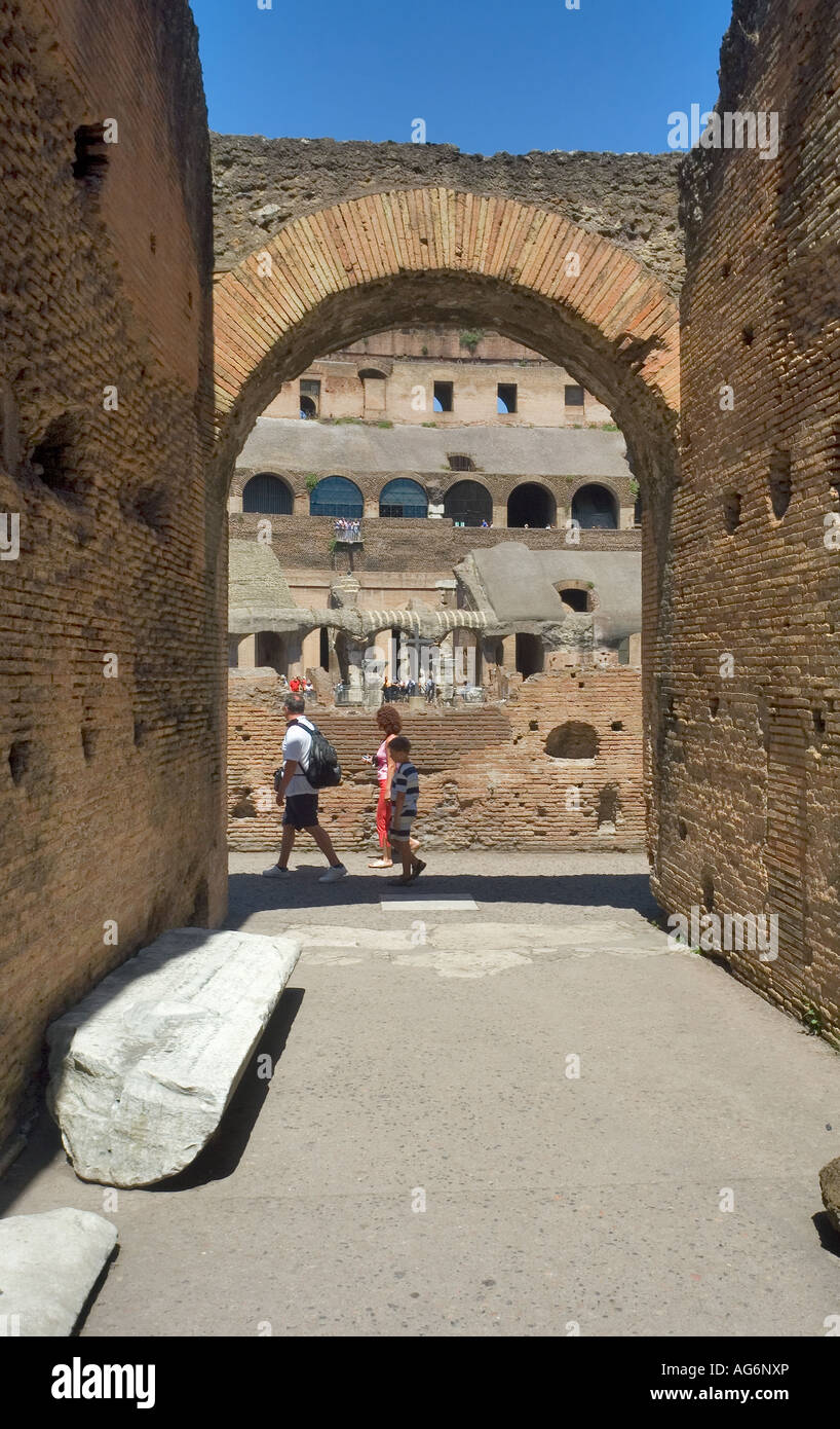 Colosseo Roma Italia Foto Stock