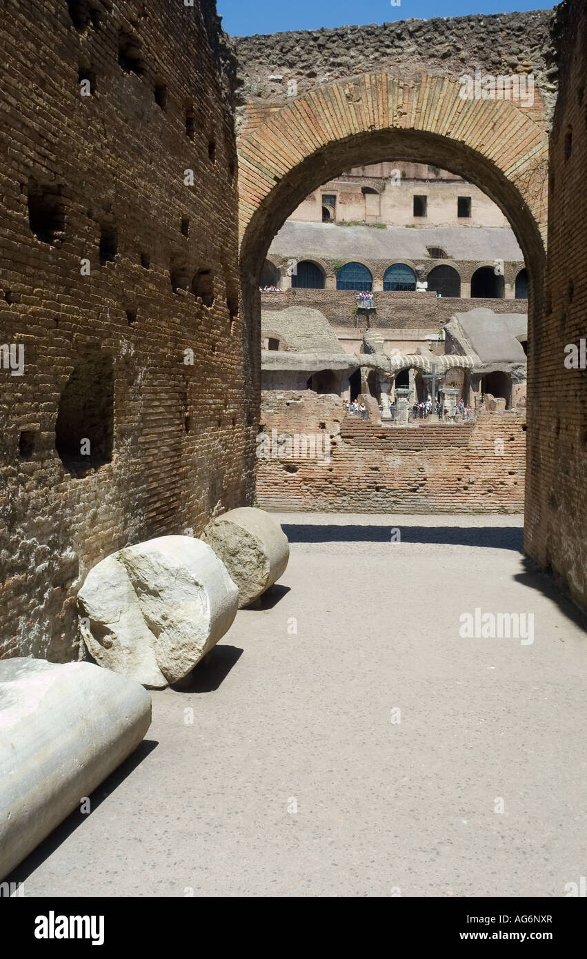 Colosseo Roma Italia Foto Stock