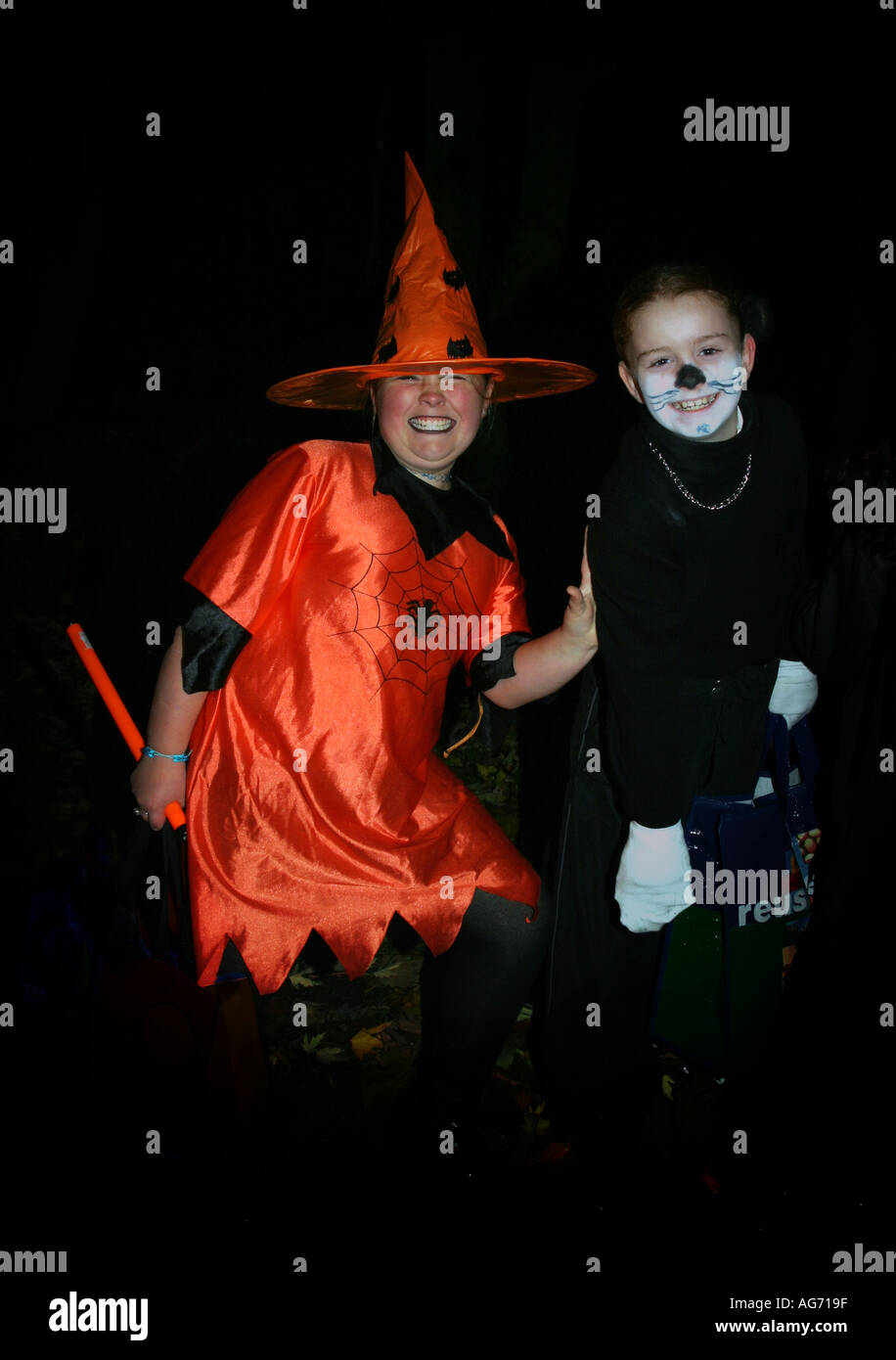 Halloween per bambini Foto Stock