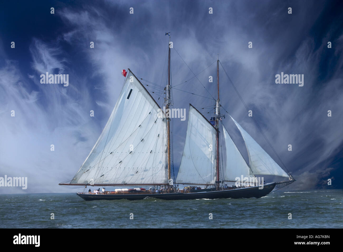 Tall Ship, Norfolk, Virginia Foto Stock