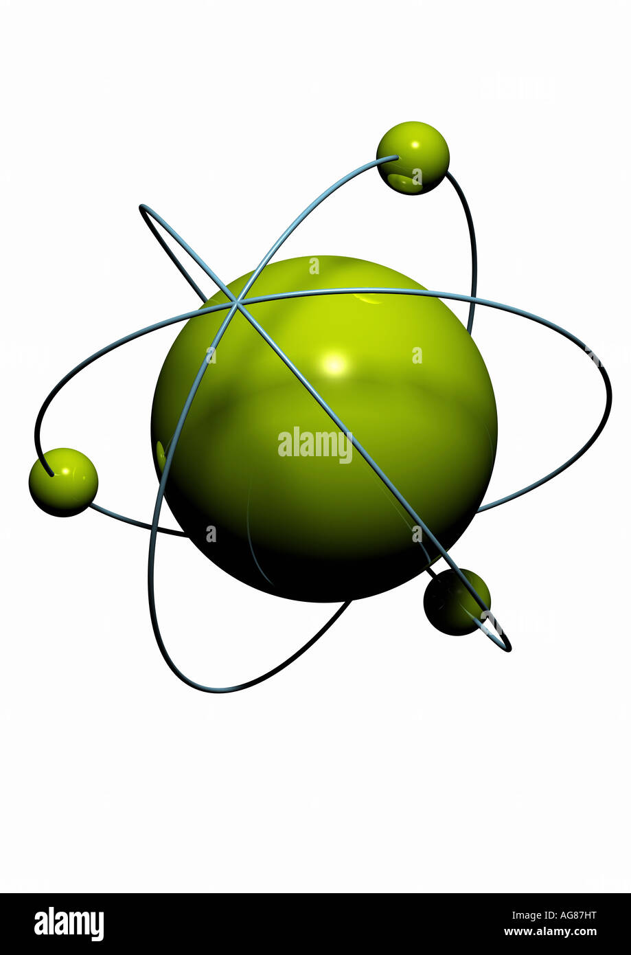 atomo Foto Stock