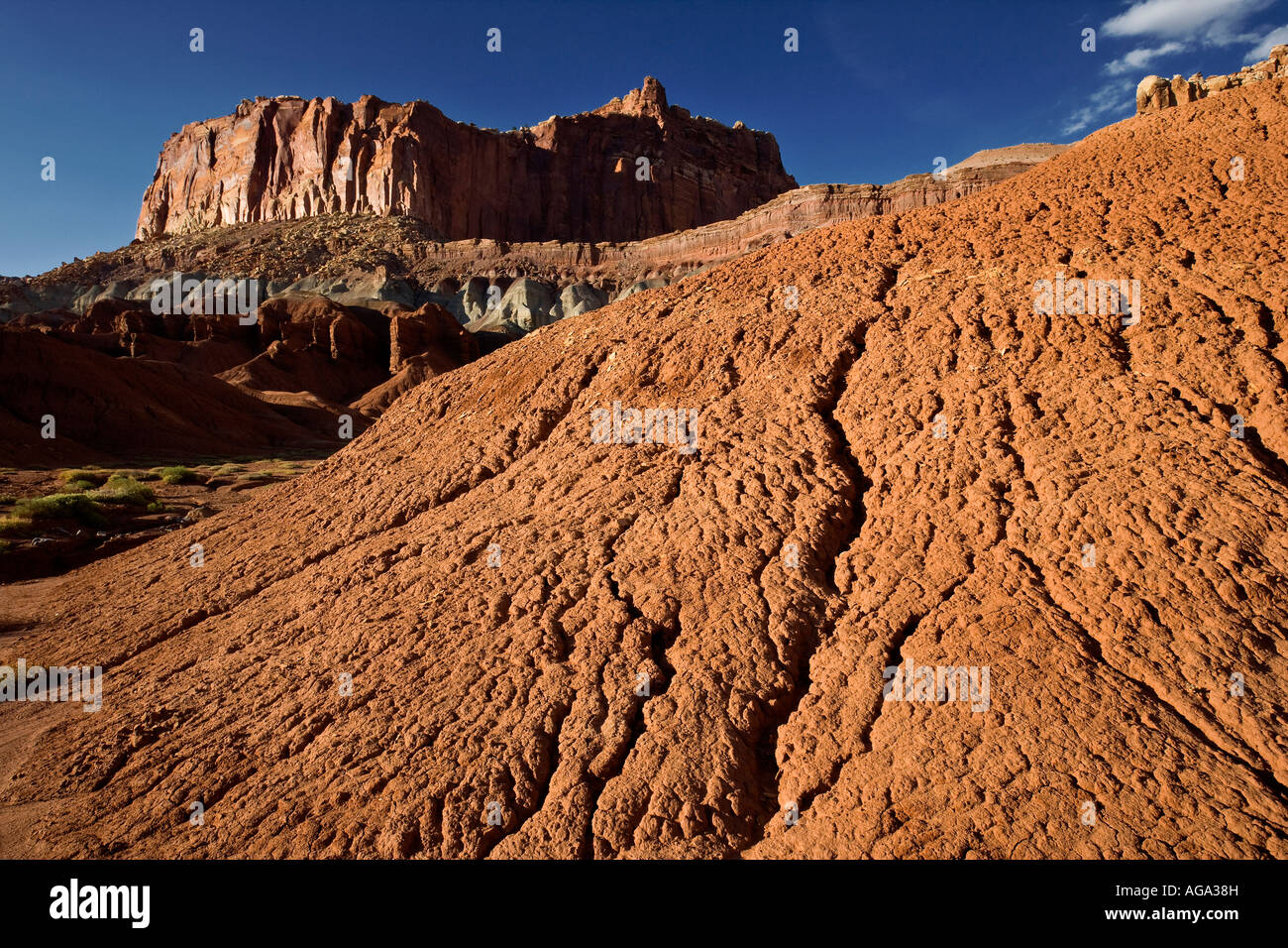 Il Castello Capitol Reef National Park nello Utah Foto Stock