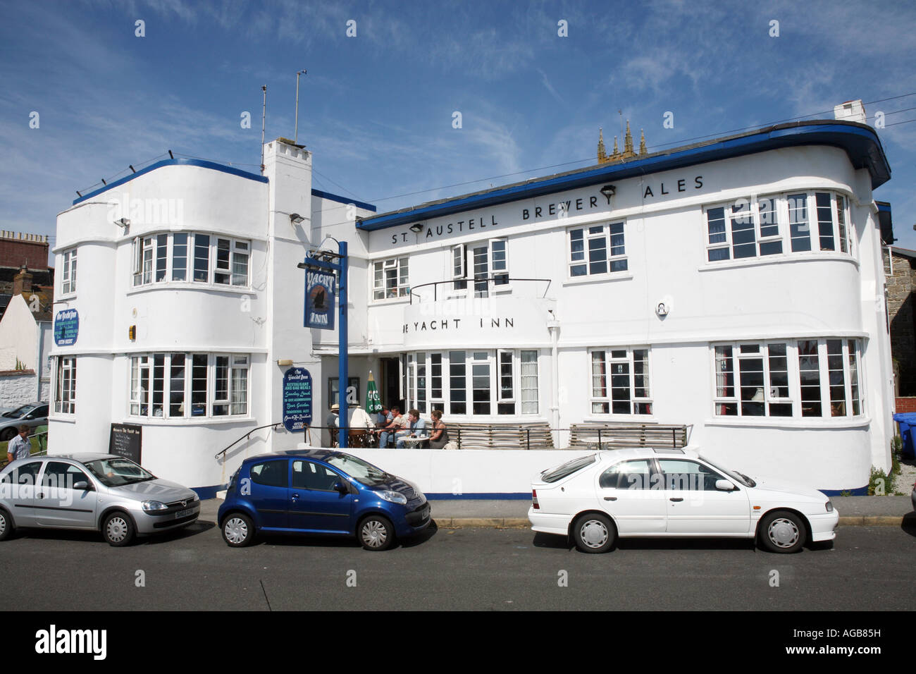 Lo Yacht Inn, Penzance, Cornwall, Regno Unito Foto Stock