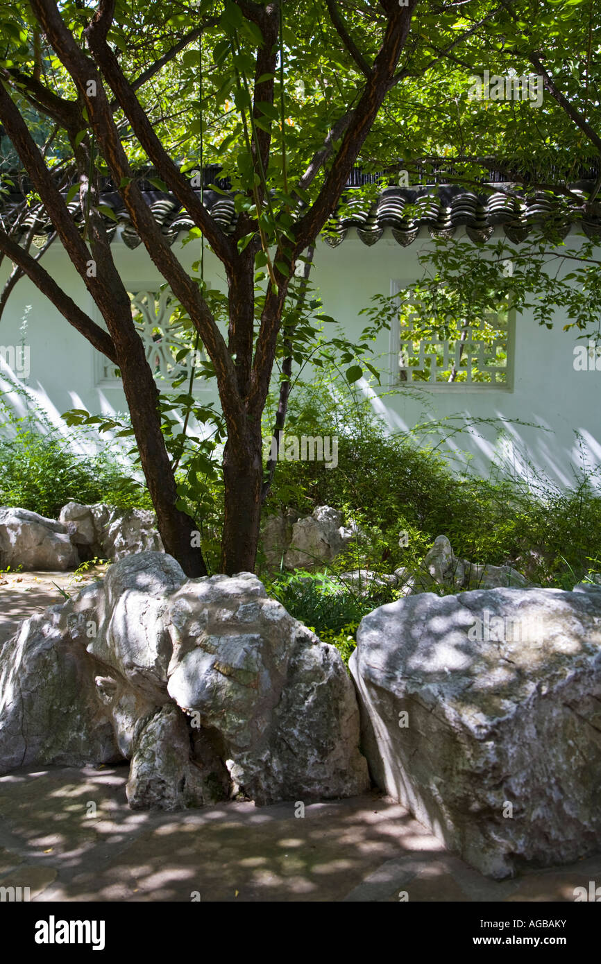 Lo studioso cinese Garden Foto Stock