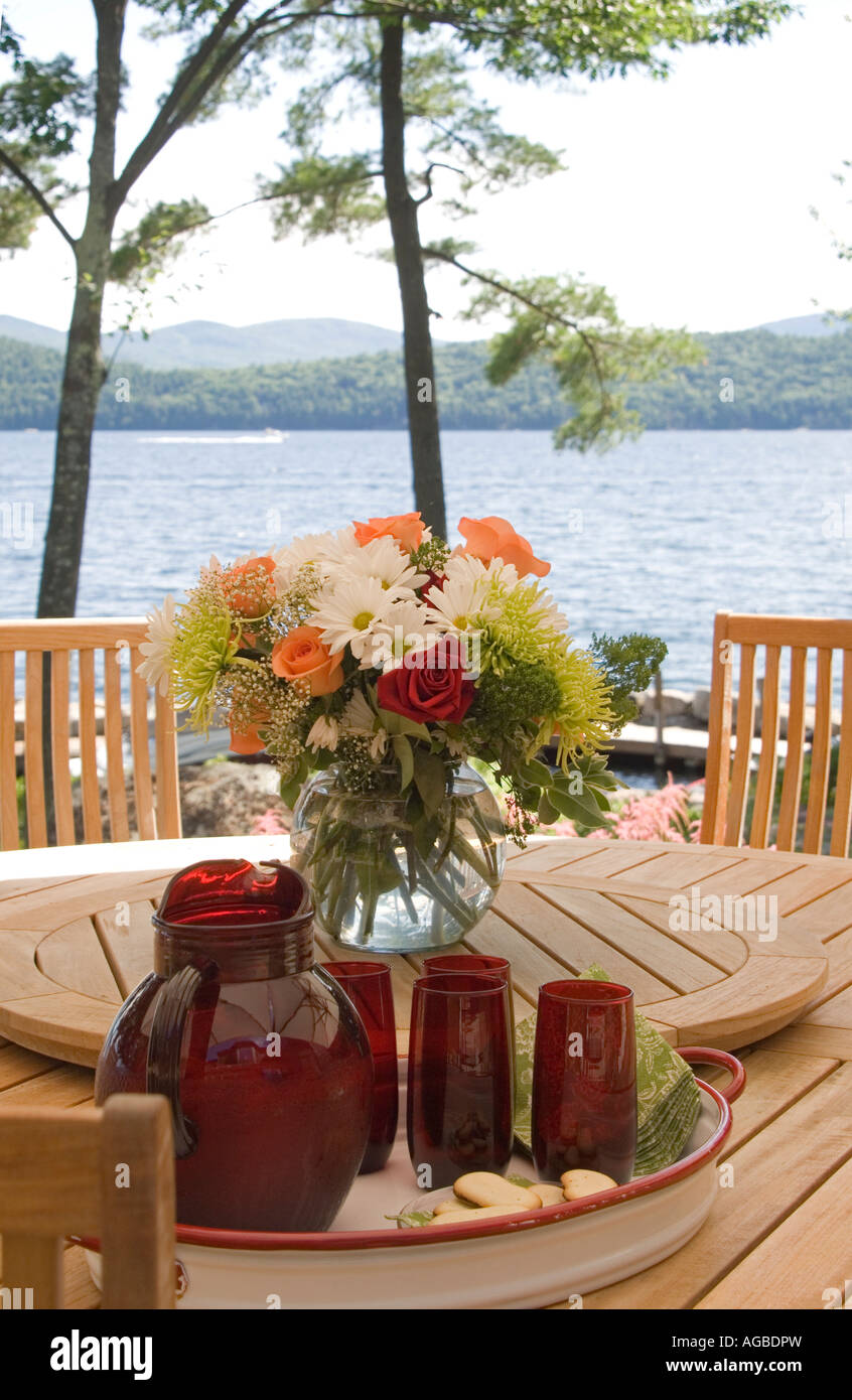 Luce refresshments dal lago Foto Stock