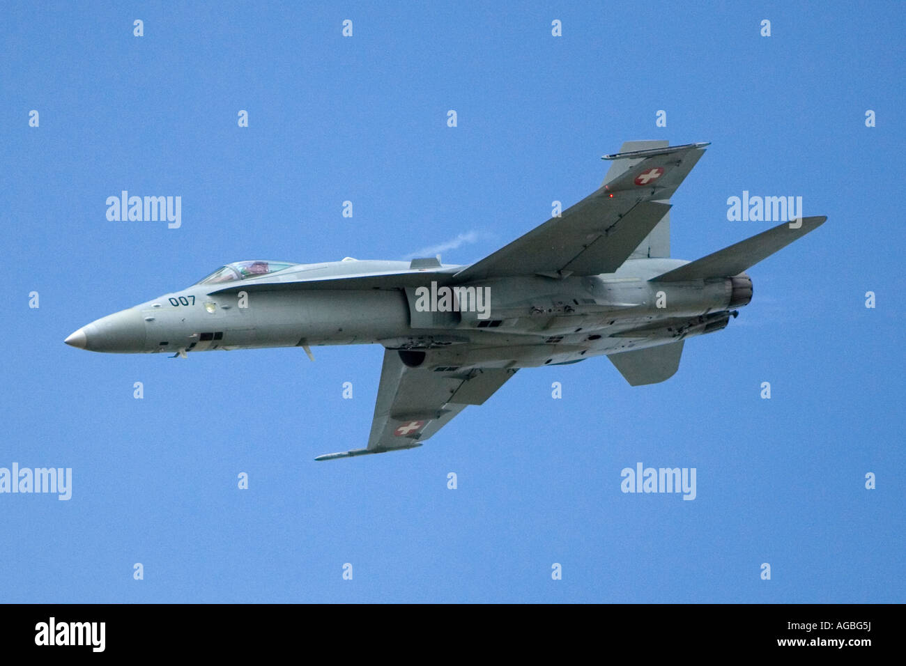 Noi USAF United States Airforce F18 FA18 Super Hornet aeroplano Foto Stock