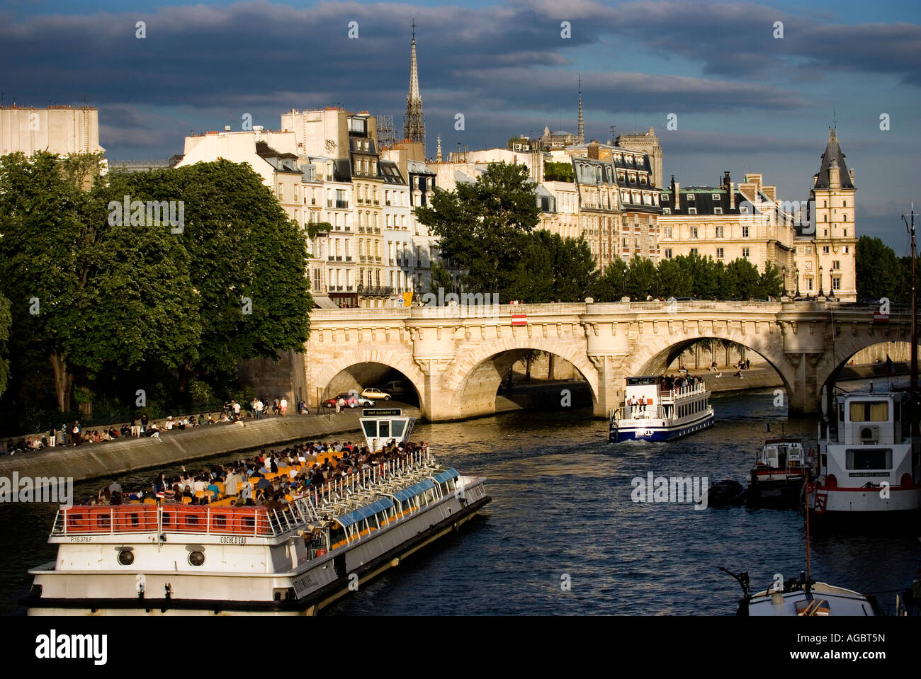 Pont Neuf Parigi Francia Foto Stock