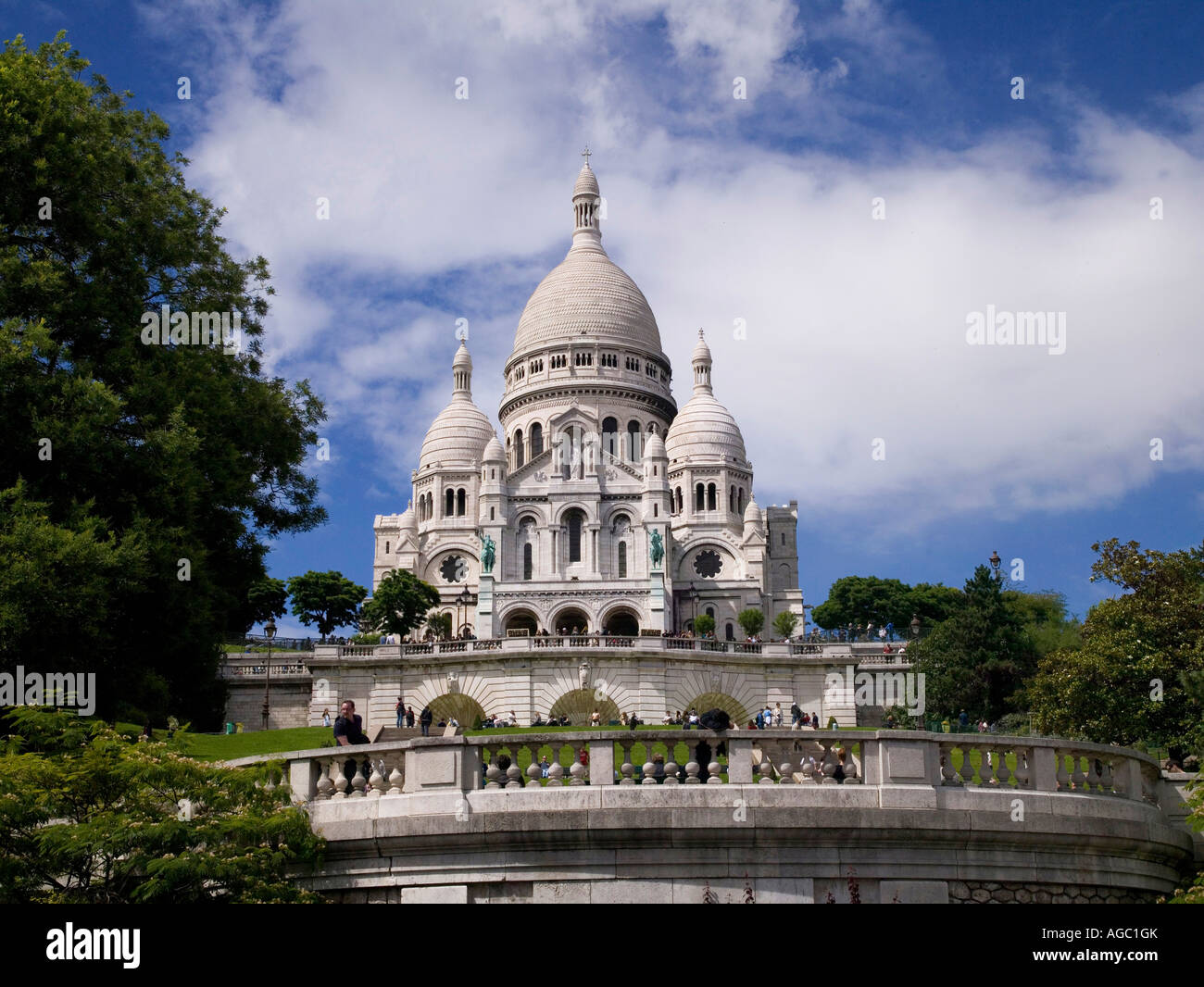 Sacré Coeur Parigi Francia Europa Foto Stock