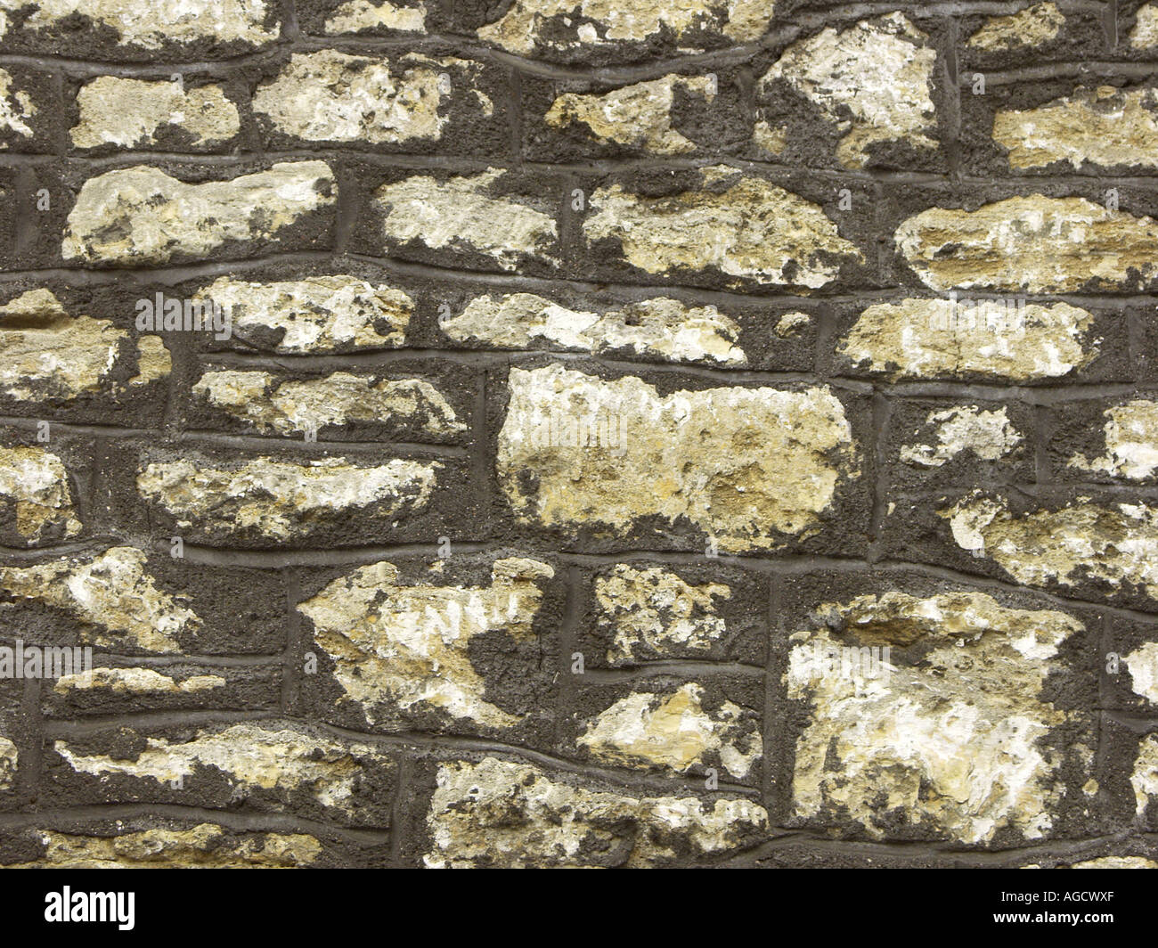 Particolare della parete Foto Stock