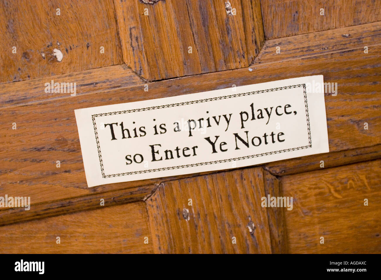 Nessuna voce segno a Kentwell Hall Long Melford Suffolk REGNO UNITO Foto Stock