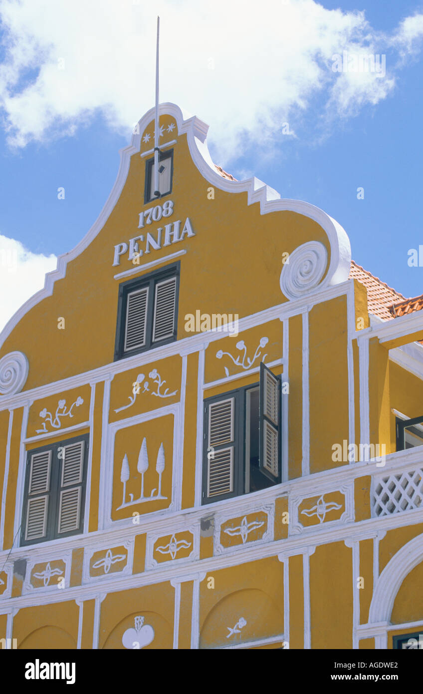 La Penha edificio Willemstad Curacao Foto Stock