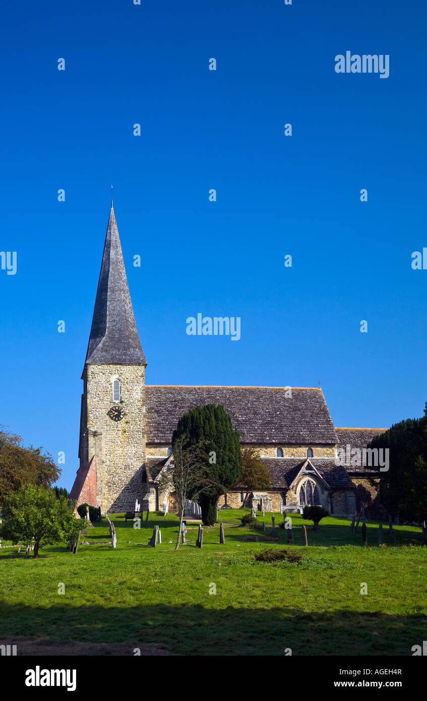 San Pietro e chiesa Vincula a Wisborough Green West Sussex, in Inghilterra, in Gran Bretagna, Isole Britanniche Regno Unito Regno Unito 2007 Foto Stock