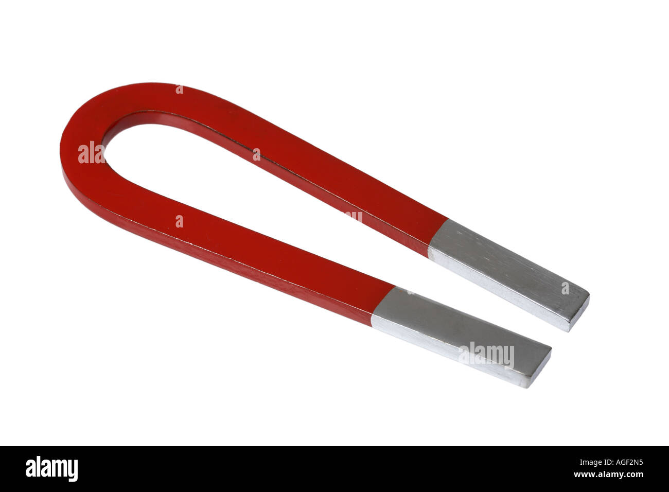 Il magnete a ferro di cavallo Foto Stock