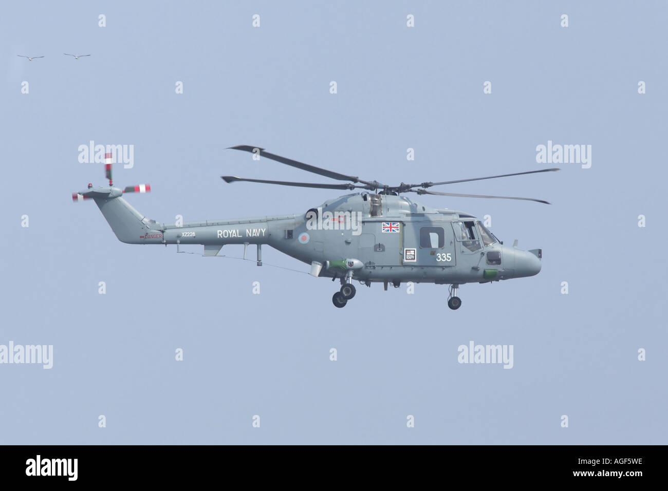 Westland Lynx Royal Navy elicottero Foto Stock
