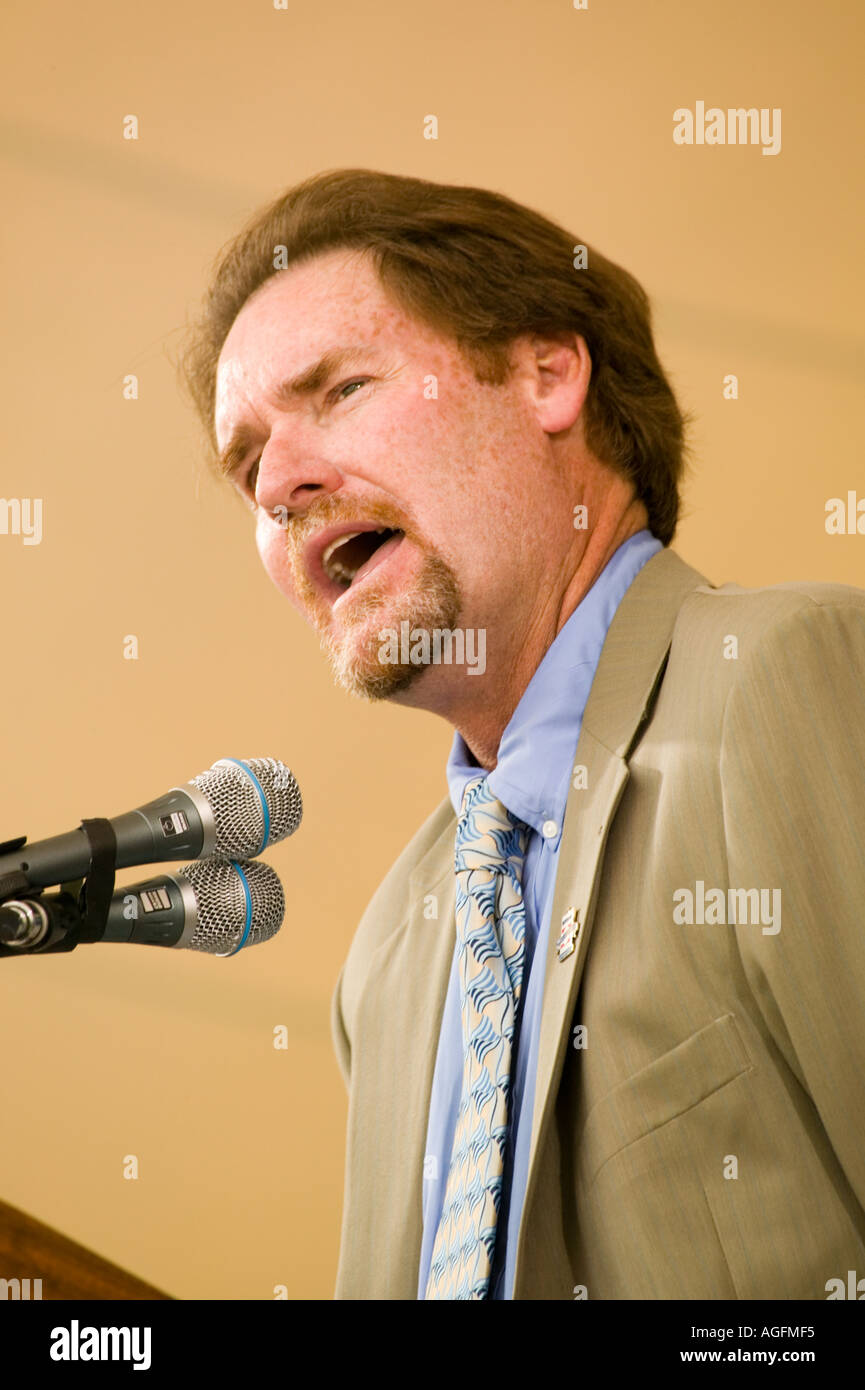 Wade Boggs introdotto nel Baseball Hall of Fame Cooperstown New York Foto Stock