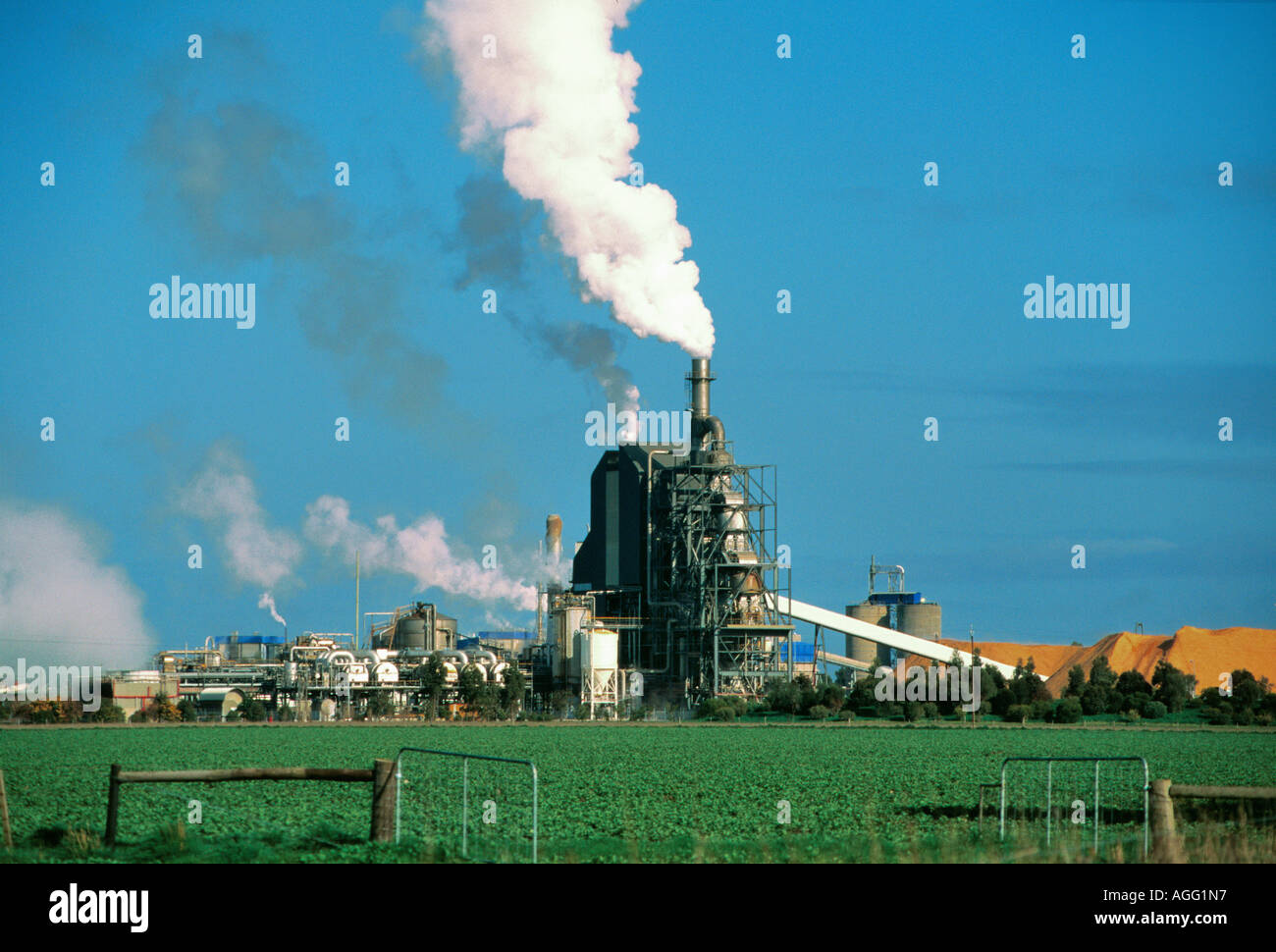 Impianto chimico/industria, Australia Foto Stock