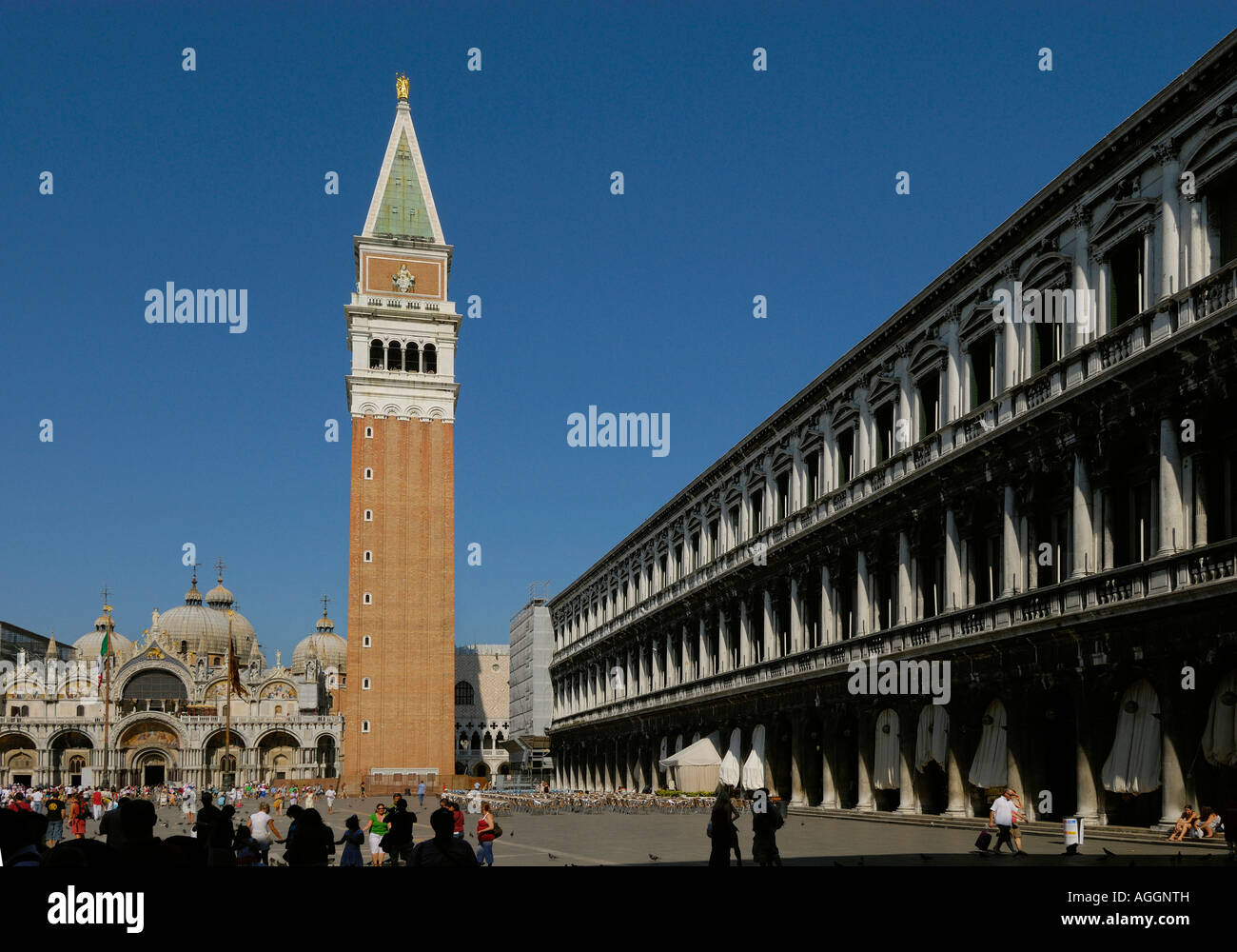 Piazza San Marco, Venezia, Italia Foto Stock