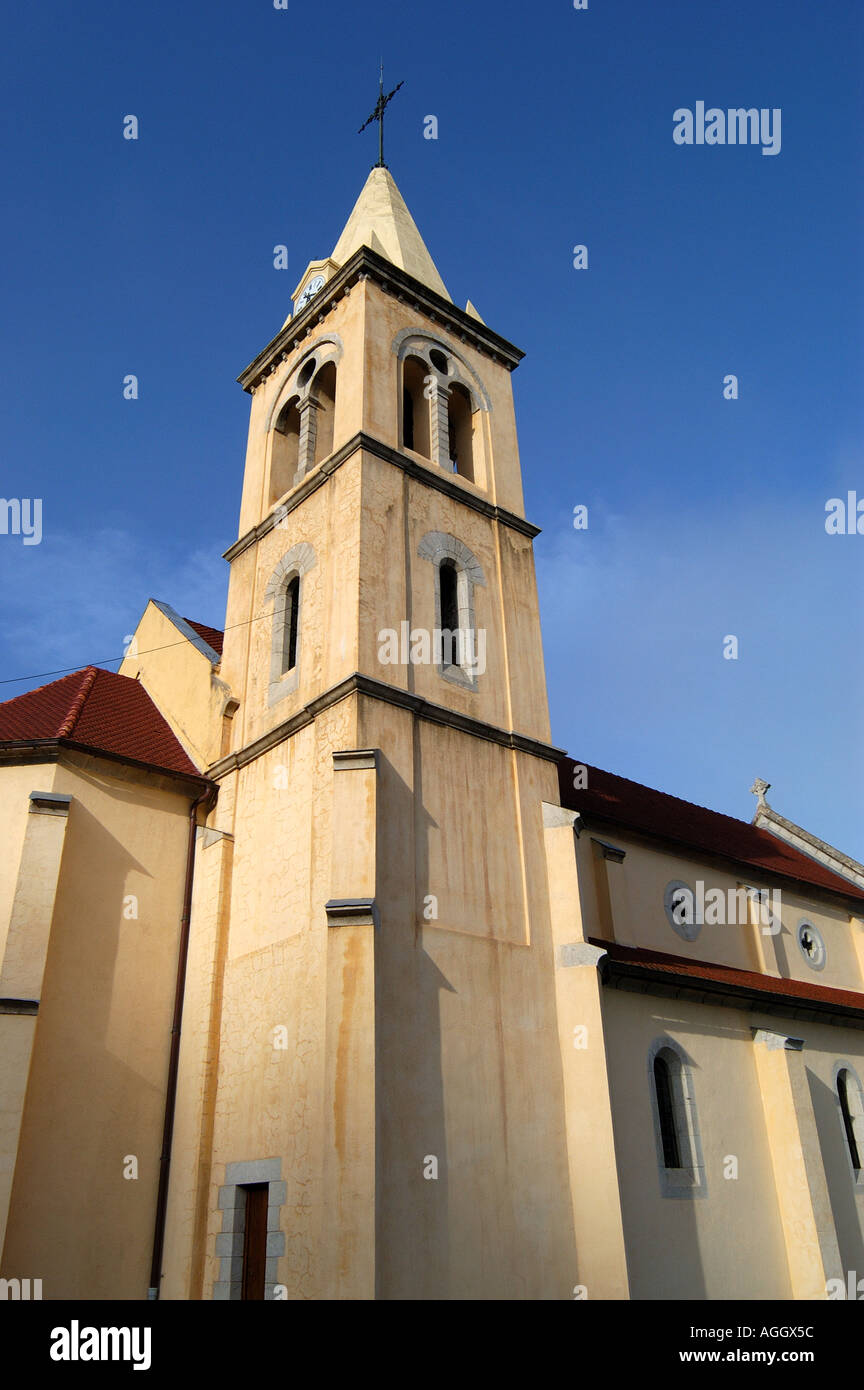 Chiesa Vivario Corsica Foto Stock