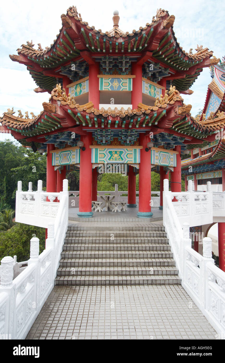 Thean Hou tempio buddista, Kuala Lumpur Foto Stock