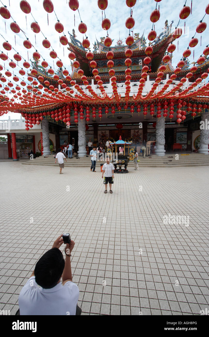 Thean Hou tempio buddista, Kuala Lumpur Foto Stock