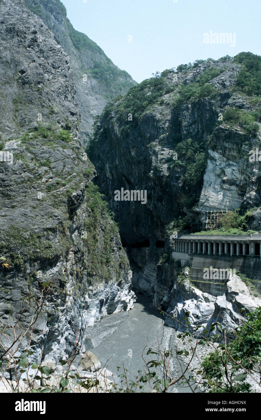 Valle Taroko, Taiwan Foto Stock